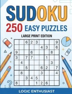 Book Cover: Easy Relaxing Sudoku