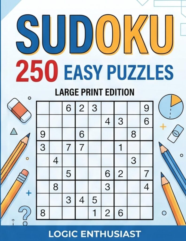Book Cover: Easy Relaxing Sudoku