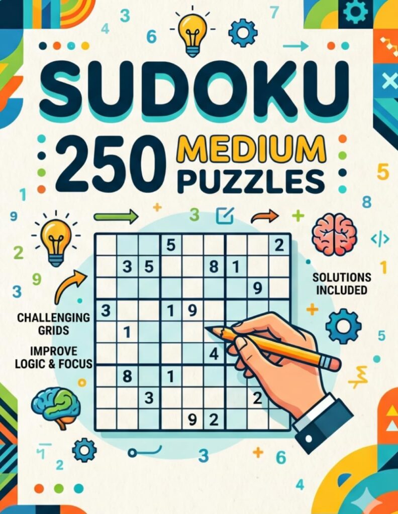 sudoku puzzle book