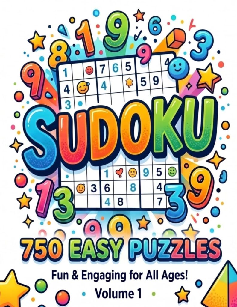 Book Cover: The Great Big Book of Easy Sudoku Puzzles