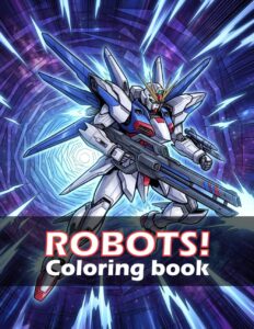 Robots coloring book